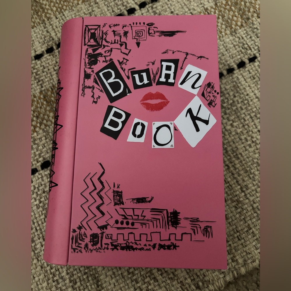 Burn Book Popcorn Tin Mean Girls